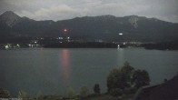 Archiv Foto Webcam Faaker See (Region Villach) 01:00