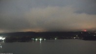 Archived image Webcam Faaker See lake, Mittagskogel 23:00
