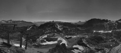 Archived image Webcam Nassfeld: Panoramic view Gartnerkofel 23:00