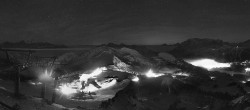 Archived image Webcam Nassfeld: Panoramic view Gartnerkofel 23:00