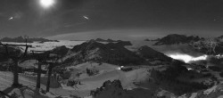 Archived image Webcam Nassfeld: Panoramic view Gartnerkofel 05:00