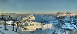 Archiv Foto Webcam Nassfeld: Gartnerkofel-Panorama 07:00