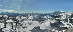 Archived image Webcam Nassfeld: Panoramic view Gartnerkofel 11:00