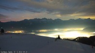 Archiv Foto Webcam Blick vom Gerlitzen Gipfel 05:00