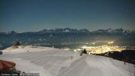 Archiv Foto Webcam Blick vom Gerlitzen Gipfel 01:00