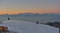 Archiv Foto Webcam Blick vom Gerlitzen Gipfel 06:00