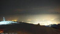 Archiv Foto Webcam Blick vom Gerlitzen Gipfel 21:00