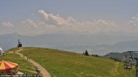 Archiv Foto Webcam Blick vom Gerlitzen Gipfel 13:00