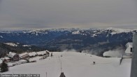 Archiv Foto Webcam Gerlitzen: Bergstation 8er Carving Jet 13:00