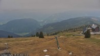 Archiv Foto Webcam Gerlitzen Gipfel: Blick Alpengasthof 09:00