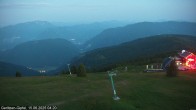 Archiv Foto Webcam Gerlitzen Gipfel: Blick Alpengasthof 03:00