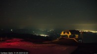 Archiv Foto Webcam Gerlitzen: Bergstation Bergerbahn 01:00