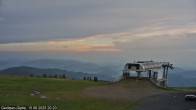 Archiv Foto Webcam Gerlitzen: Bergstation Bergerbahn 19:00