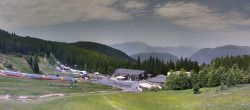 Archiv Foto Webcam Mittelstation Gerlitzen 09:00