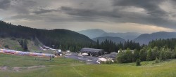 Archiv Foto Webcam Mittelstation Gerlitzen 19:00