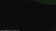 Archiv Foto Webcam Gerlitzen Mittelstation: Schirmbar und Sonnenarena 01:00