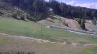 Archiv Foto Webcam Gerlitzen Mittelstation: Schirmbar und Sonnenarena 09:00