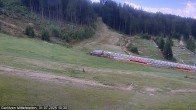 Archiv Foto Webcam Gerlitzen Mittelstation: Schirmbar und Sonnenarena 09:00