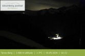 Archiv Foto Webcam Gitschberg Jochtal: Bergstation Schilling 01:00