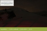 Archived image Webcam Gitschberg Ski Resort: View Nesselbahn 21:00