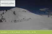 Archived image Webcam Gitschberg Ski Resort: View Nesselbahn 01:00