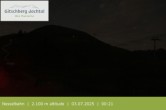 Archived image Webcam Gitschberg Ski Resort: View Nesselbahn 23:00