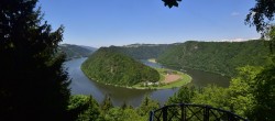 Archiv Foto Webcam Schlögener Donauschlinge (Haibach) 11:00
