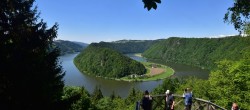 Archiv Foto Webcam Schlögener Donauschlinge (Haibach) 13:00