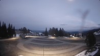 Archived image Webcam Parking lot, skiresort Hochrindl 19:00