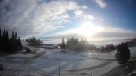 Archived image Webcam Parking lot, skiresort Hochrindl 07:00