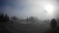 Archived image Webcam Parking lot, skiresort Hochrindl 09:00