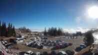 Archived image Webcam Parking lot, skiresort Hochrindl 11:00