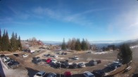 Archived image Webcam Parking lot, skiresort Hochrindl 13:00