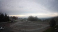 Archiv Foto Webcam Hochrindl Parkplatz 19:00