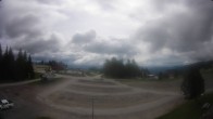 Archived image Webcam Parking lot, skiresort Hochrindl 09:00