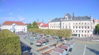 Archived image Webcam Neuer Platz at Klagenfurt city 09:00