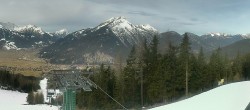 Archived image Webcam 3-chairlift (skiresort Ehrwald) 09:00