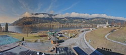 Archived image Webcam Panoramic view lake Ossiacher See 11:00