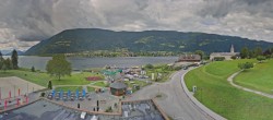 Archived image Webcam Panoramic view lake Ossiacher See 13:00