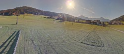 Archived image Webcam Panorama valley station, skiresort Pillersee 13:00