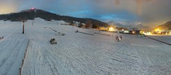 Archived image Webcam Panorama valley station, skiresort Pillersee 05:00