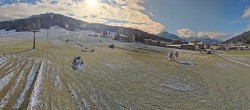 Archived image Webcam Panorama valley station, skiresort Pillersee 11:00