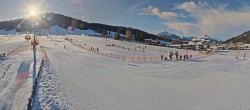 Archived image Webcam Panorama valley station, skiresort Pillersee 09:00