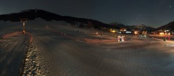 Archived image Webcam Panorama valley station, skiresort Pillersee 01:00