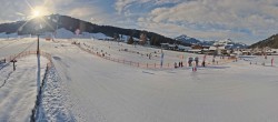 Archived image Webcam Panorama valley station, skiresort Pillersee 09:00