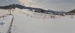 Archived image Webcam Panorama valley station, skiresort Pillersee 11:00