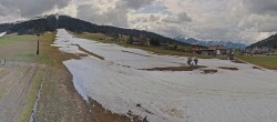 Archived image Webcam Panorama valley station, skiresort Pillersee 11:00