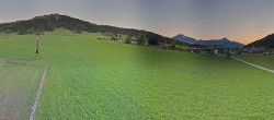 Archived image Webcam Panorama valley station, skiresort Pillersee 19:00