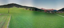 Archived image Webcam Panorama valley station, skiresort Pillersee 05:00