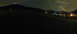 Archived image Webcam Panorama valley station, skiresort Pillersee 23:00